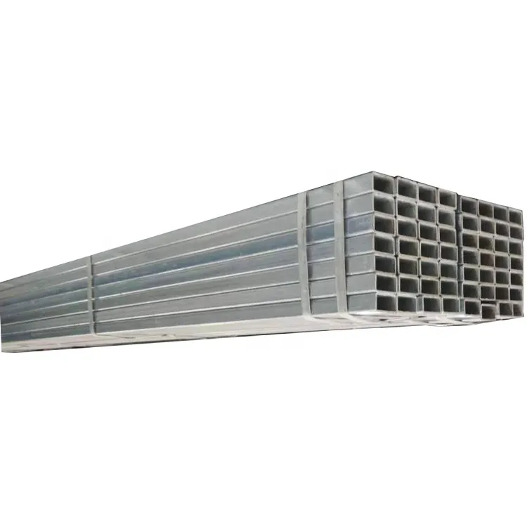 Carbon Steel 6 Meter ASTM ERW ODM Galvanized Hollow Section  Rectangular Steel  for steel frame